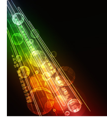 free vector Symphony of light vector background dream